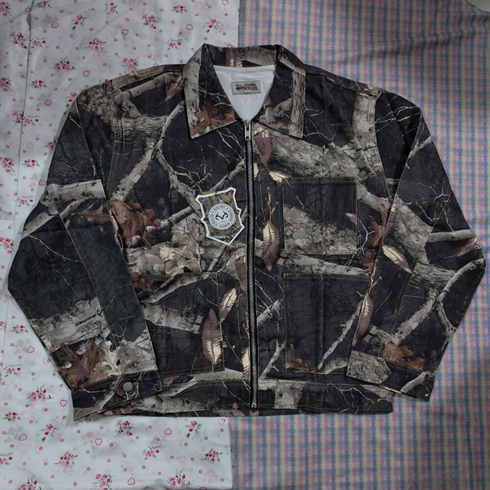 Stussy Leaf Camouflage Jacket
